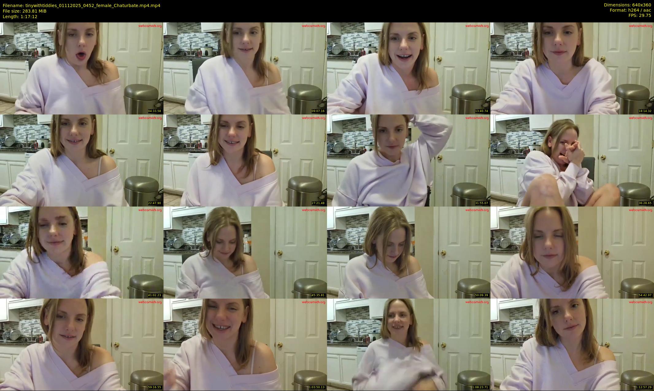 tinywithtiddies — 78 minute Chaturbate female cam show recording, 360p, Nov 1, 2025