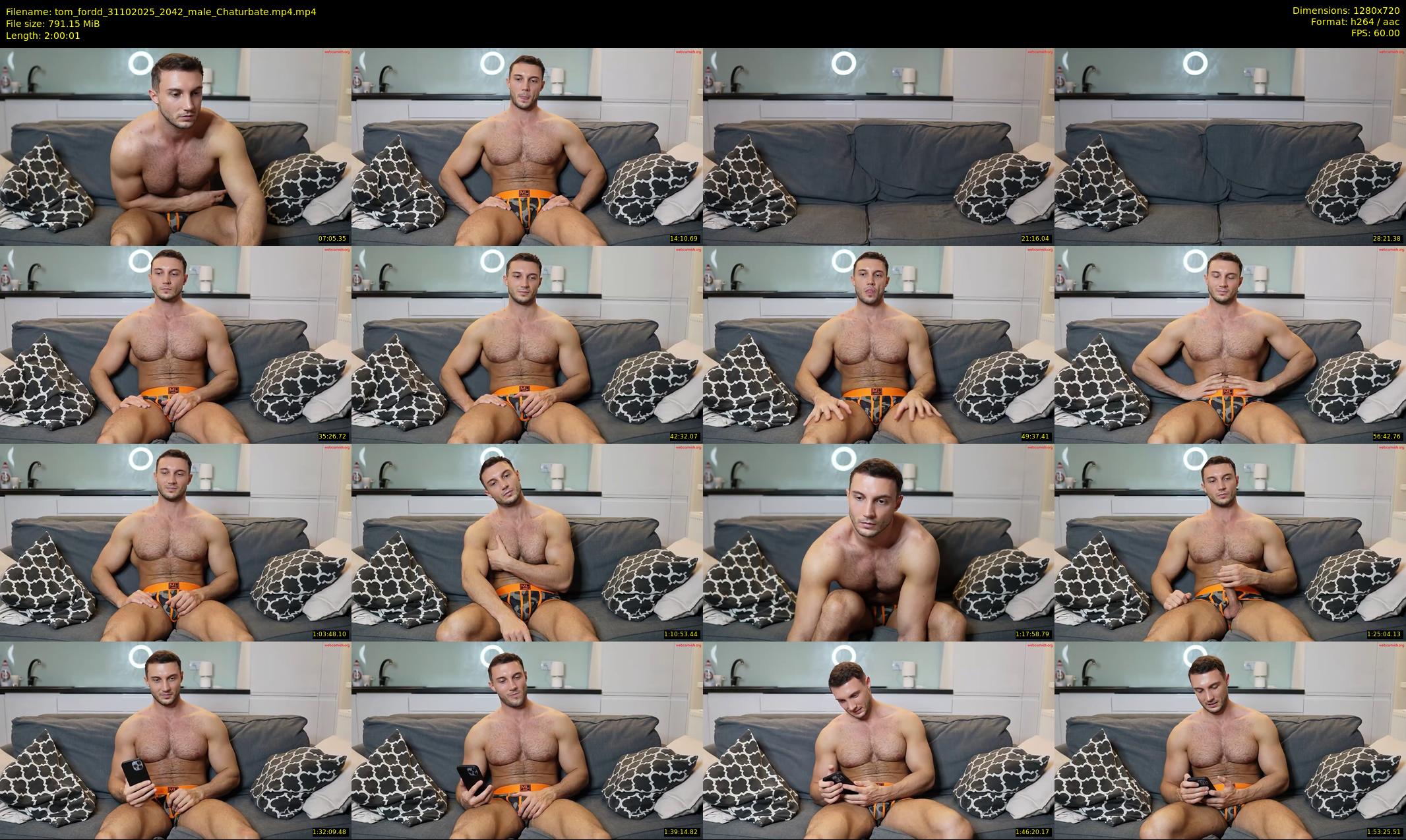 tom_fordd — 121 minute Chaturbate male cam show recording, 720p, Oct 31, 2025