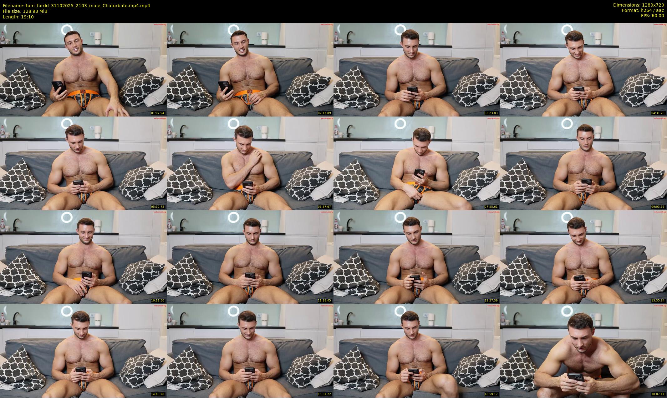 tom_fordd — 20 minute Chaturbate male cam show recording, 720p, Oct 31, 2025