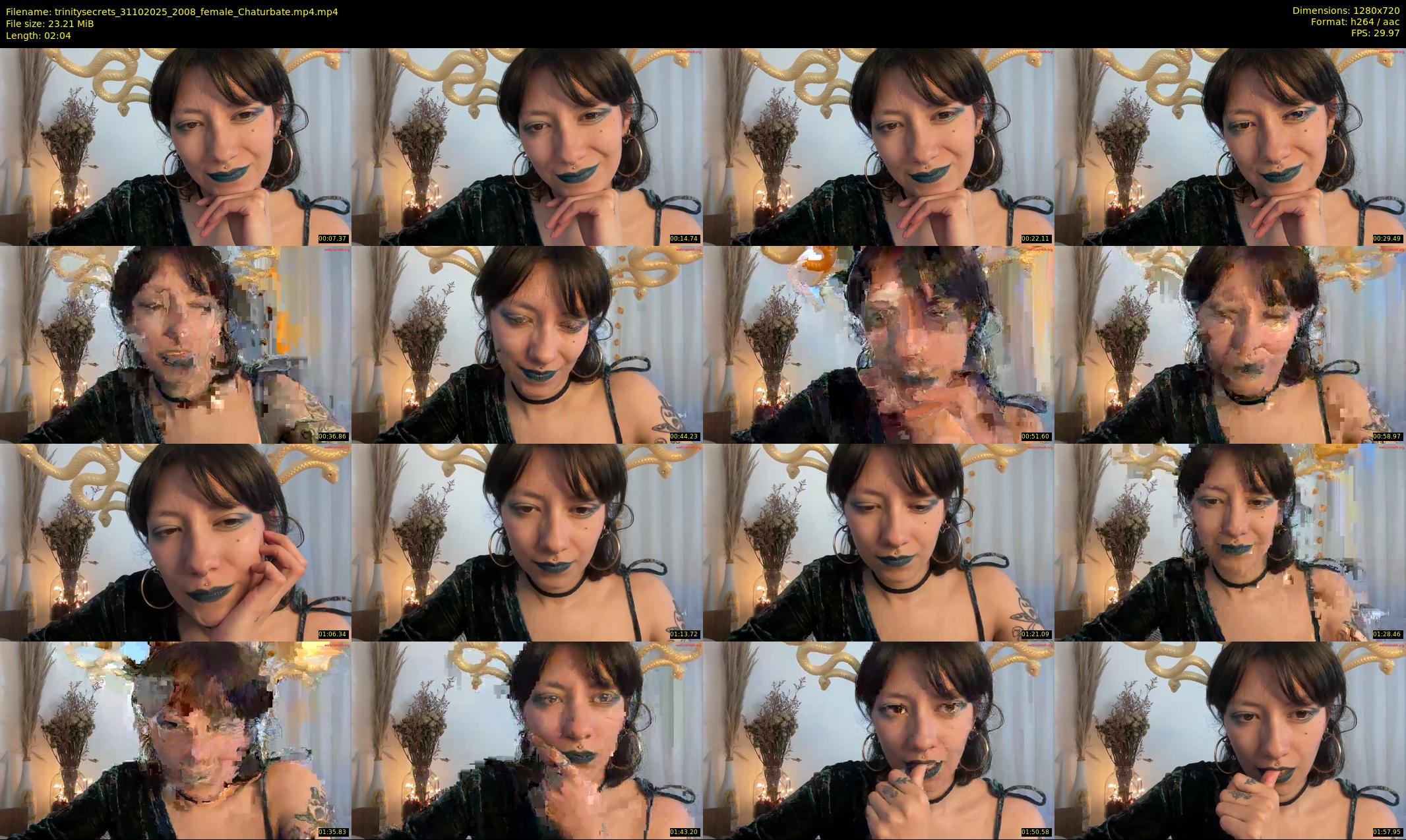 trinitysecrets — 3 minute Chaturbate female cam show recording, 720p, Oct 31, 2025