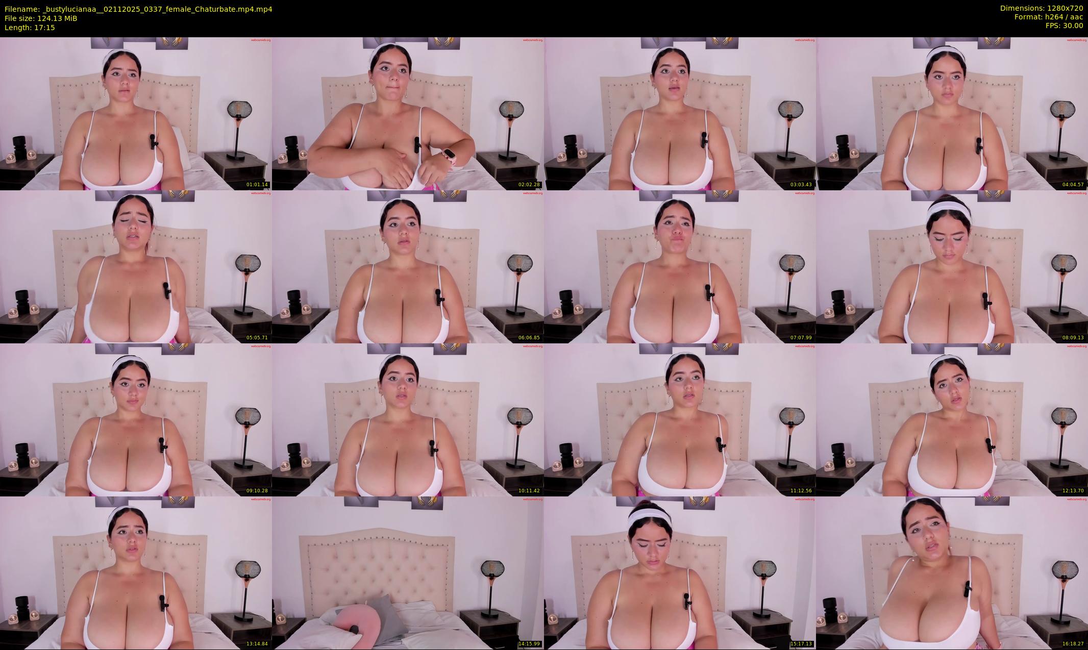 _bustylucianaa_ — 18 minute Chaturbate female cam show recording, 720p, Nov 2, 2025