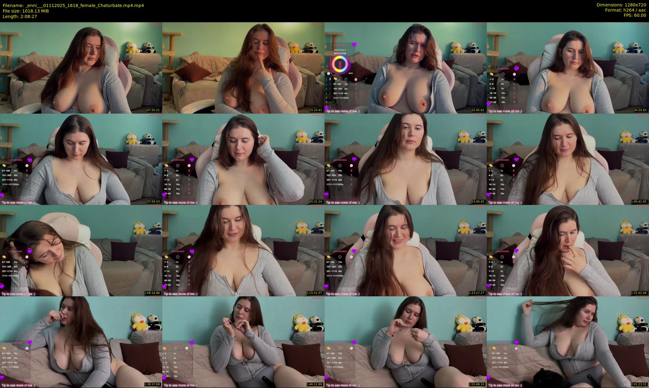 _enni__ — 129 minute Chaturbate female cam show recording, 720p, Nov 1, 2025