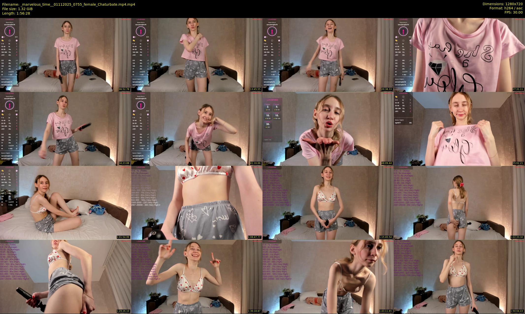 _marvelous_time_ — 117 minute Chaturbate female cam show recording, 720p, Nov 1, 2025