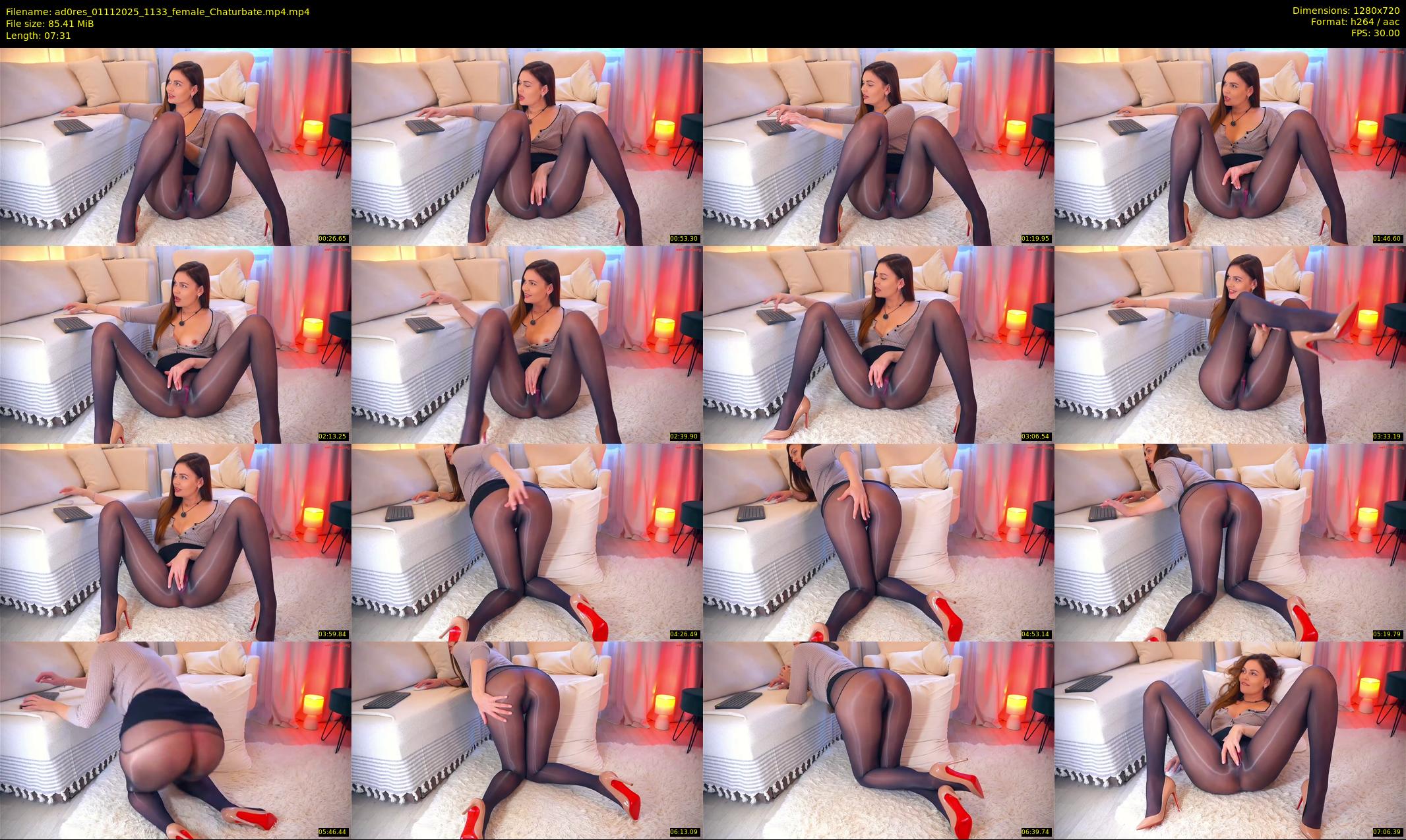 ad0res — 8 minute Chaturbate female cam show recording, 720p, Nov 1, 2025