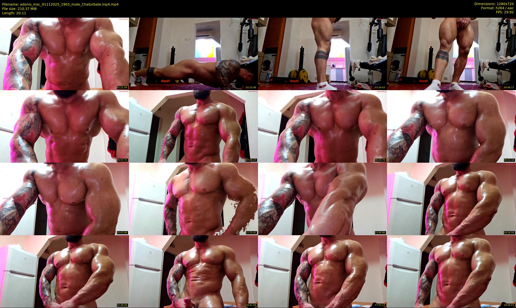 adonis_msc — 21 minute Chaturbate male cam show recording, 720p, Nov 1, 2025