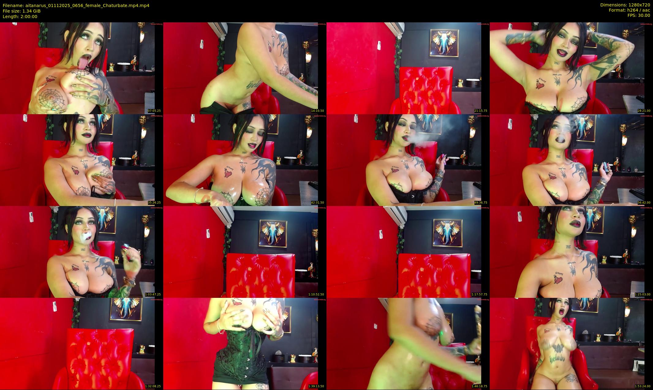 aitanarus — 120 minute Chaturbate female cam show recording, 720p, Nov 1, 2025