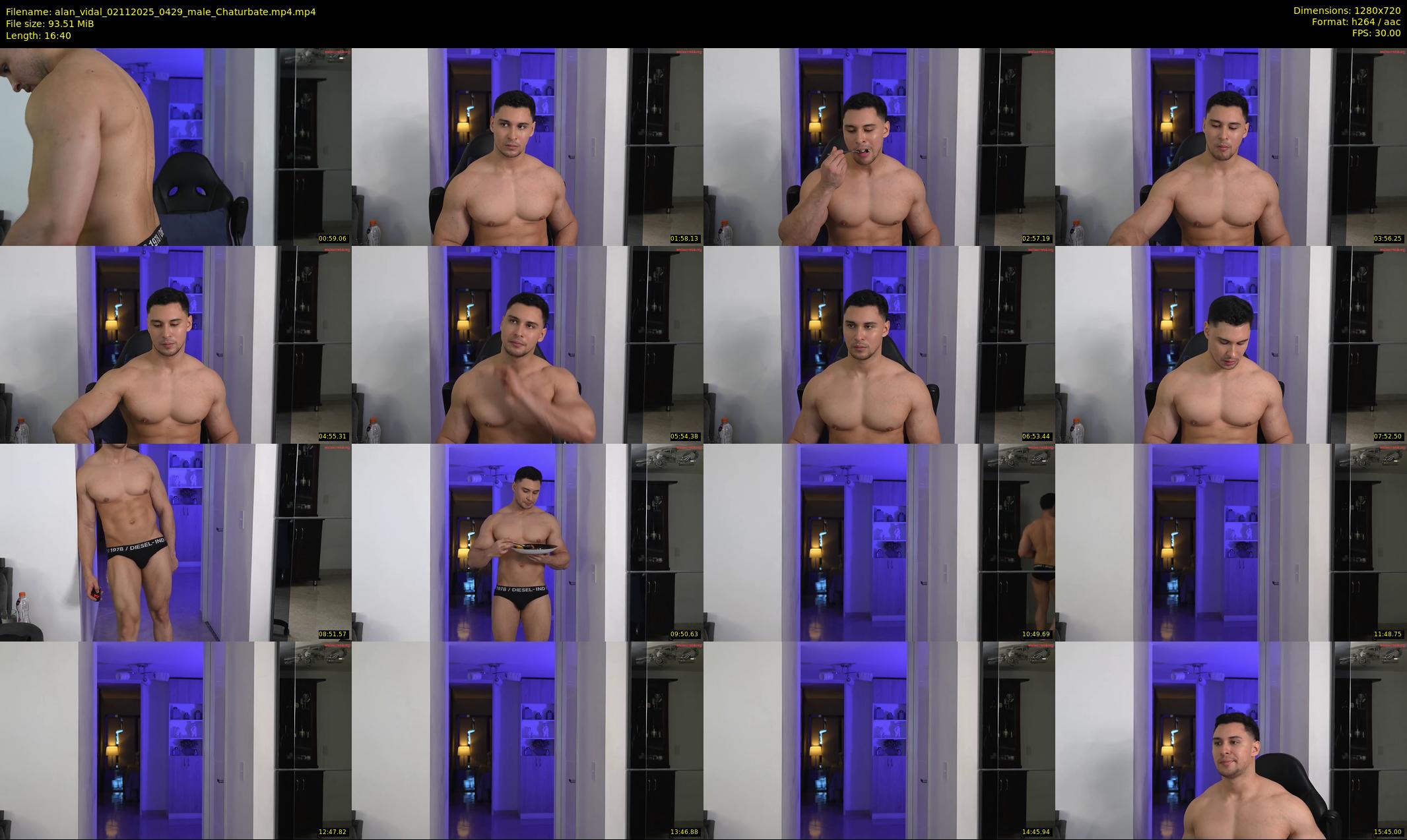 alan_vidal — 17 minute Chaturbate male cam show recording, 720p, Nov 2, 2025