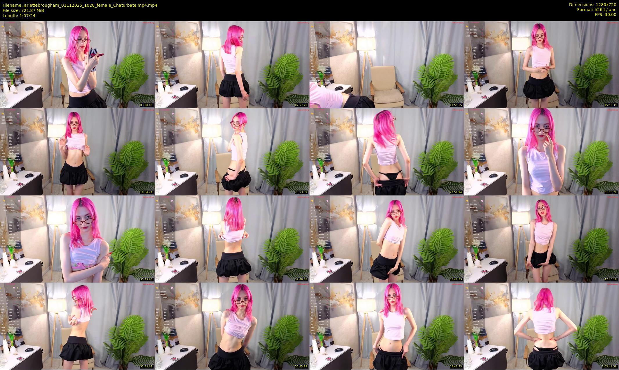arlettebrougham — 68 minute Chaturbate female cam show recording, 720p, Nov 1, 2025