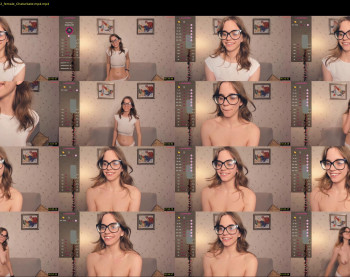 cutefluffy — 47 minute Chaturbate female cam show recording, 720p, Nov 2, 2025