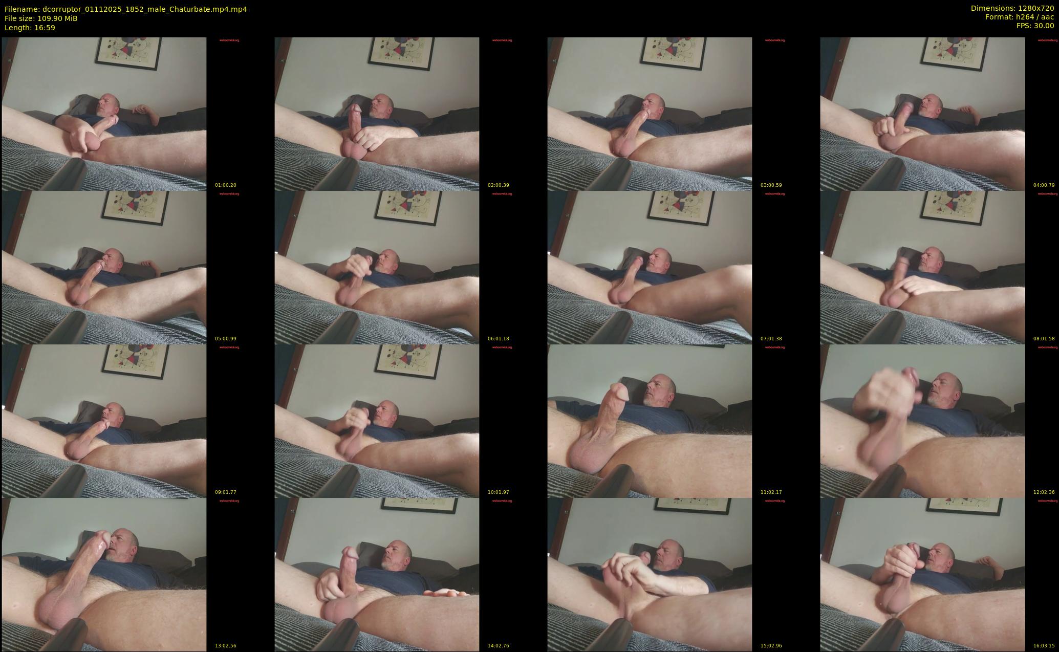 dcorruptor — 17 minute Chaturbate male cam show recording, 720p, Nov 1, 2025