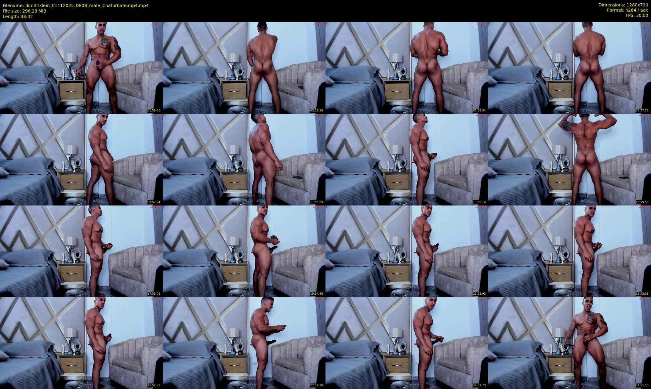 dimitriklein — 34 minute Chaturbate male cam show recording, 720p, Nov 1, 2025