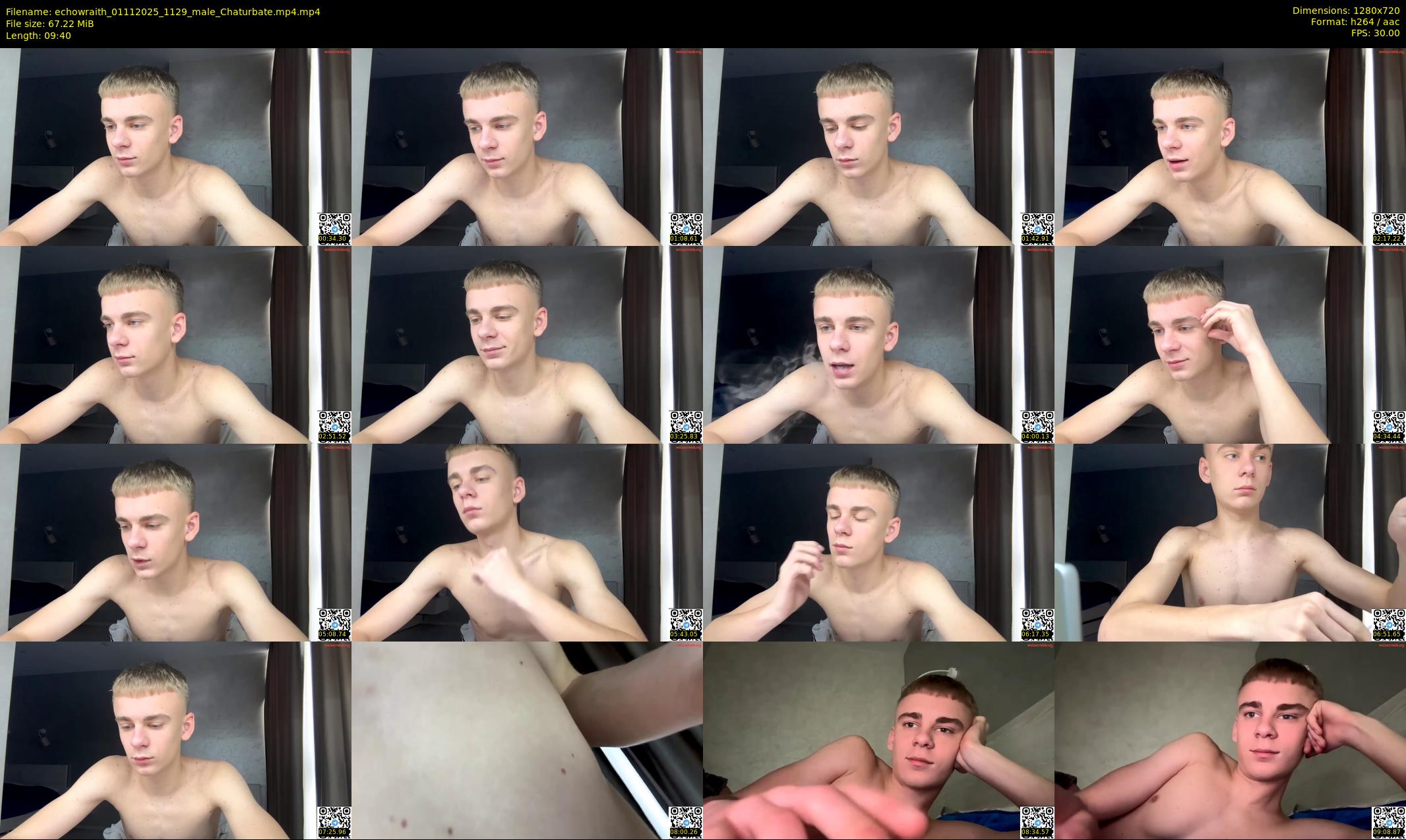 echowraith — 10 minute Chaturbate male cam show recording, 720p, Nov 1, 2025