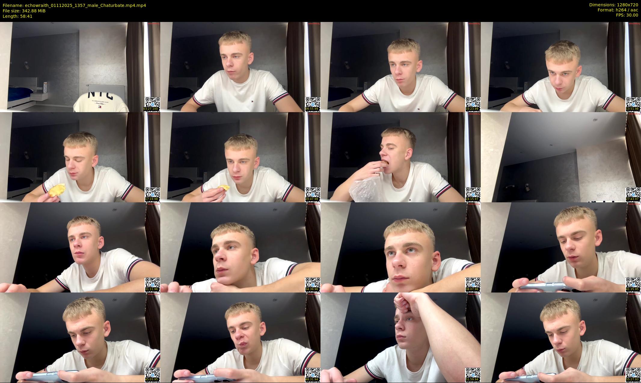 echowraith — 59 minute Chaturbate male cam show recording, 720p, Nov 1, 2025