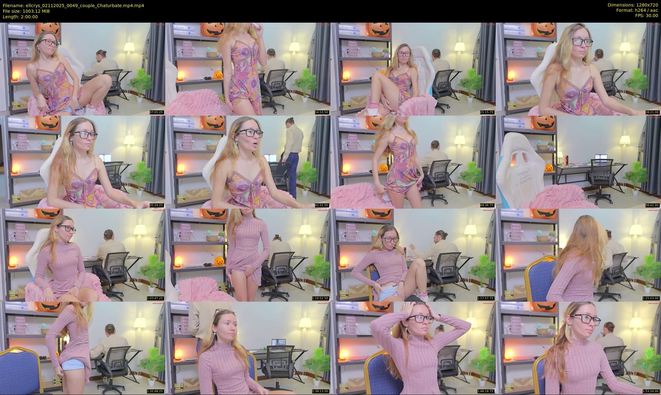 ellcrys — 120 minute Chaturbate couple cam show recording, 720p, Nov 2, 2025