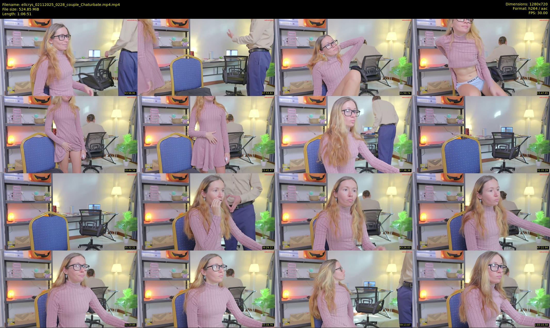 ellcrys — 67 minute Chaturbate couple cam show recording, 720p, Nov 2, 2025