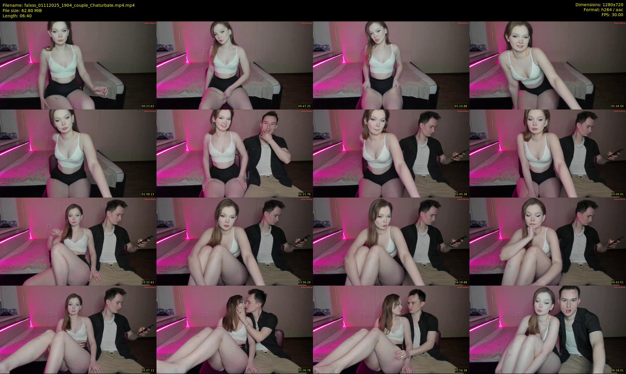 falxss — 7 minute Chaturbate couple cam show recording, 720p, Nov 1, 2025