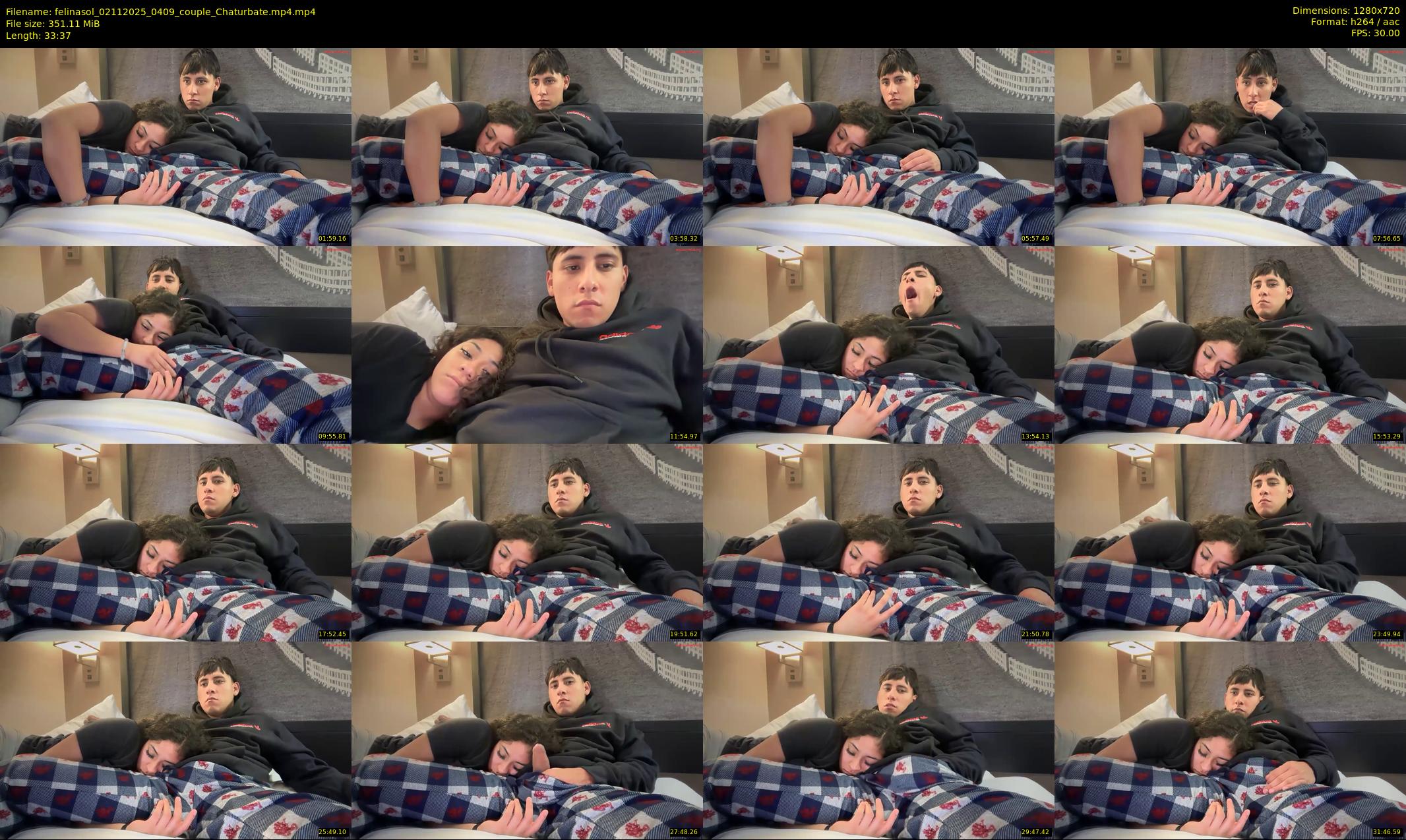 felinasol — 34 minute Chaturbate couple cam show recording, 720p, Nov 2, 2025
