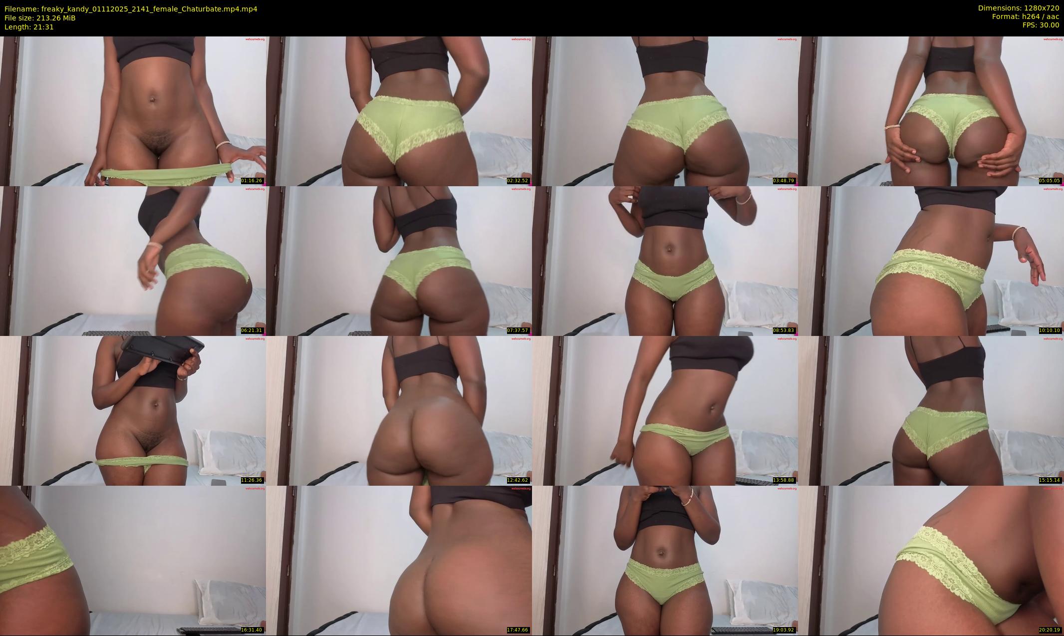 freaky_kandy — 22 minute Chaturbate female cam show recording, 720p, Nov 1, 2025