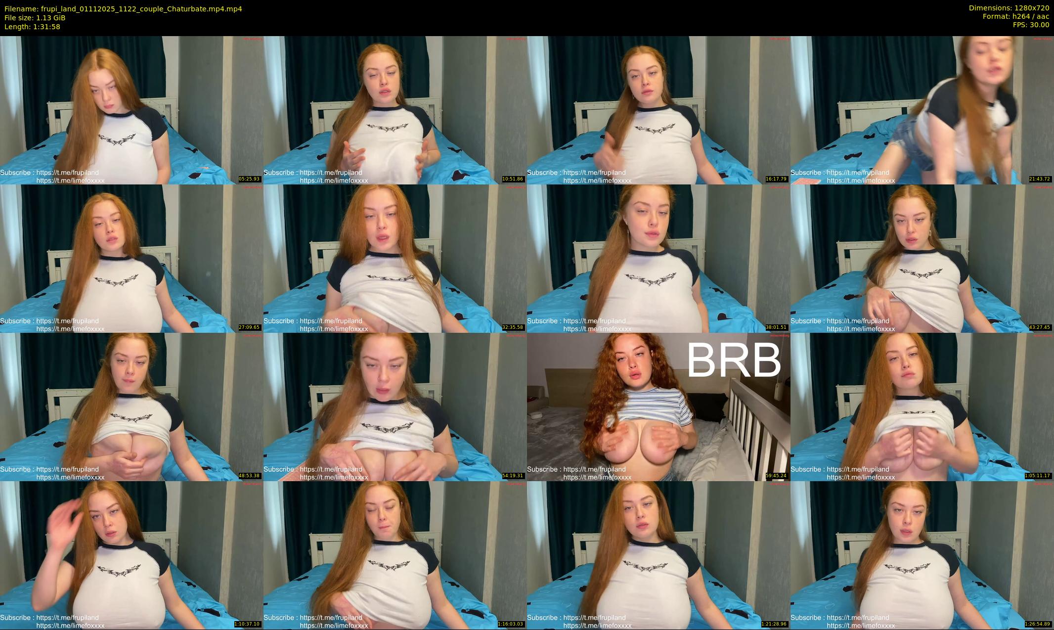 frupi_land — 92 minute Chaturbate couple cam show recording, 720p, Nov 1, 2025