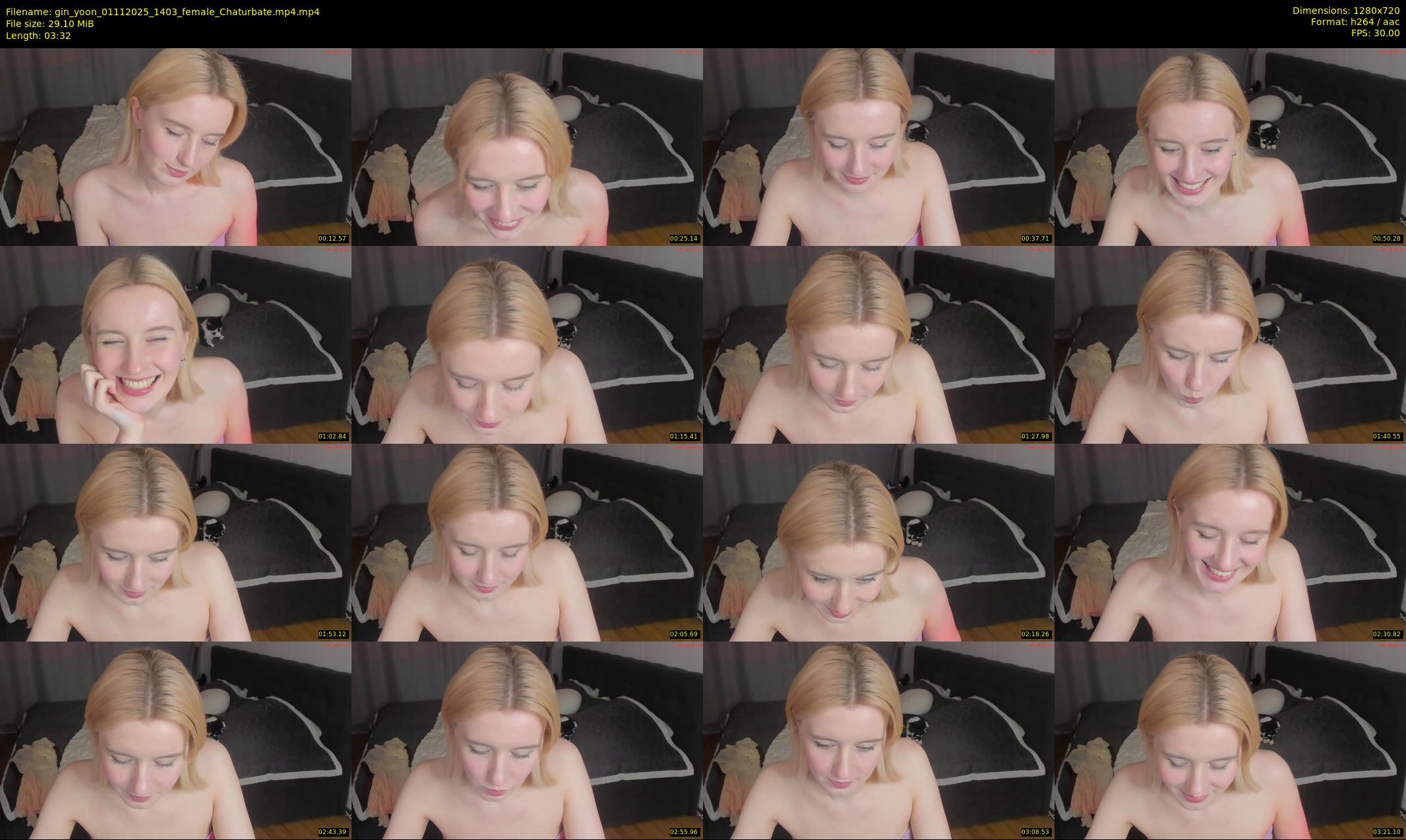 gin_yoon — 4 minute Chaturbate female cam show recording, 720p, Nov 1, 2025