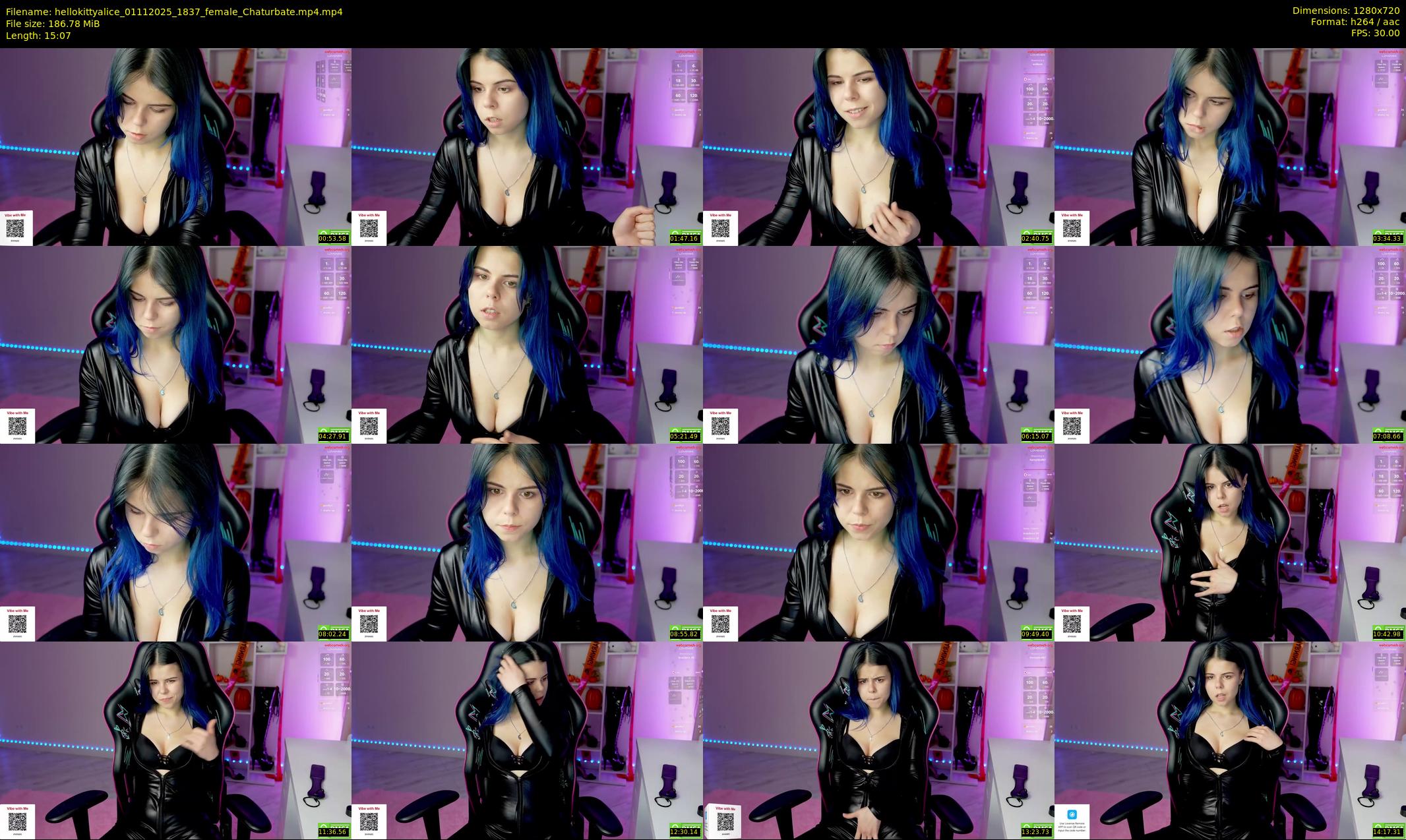 hellokittyalice — 16 minute Chaturbate female cam show recording, 720p, Nov 1, 2025