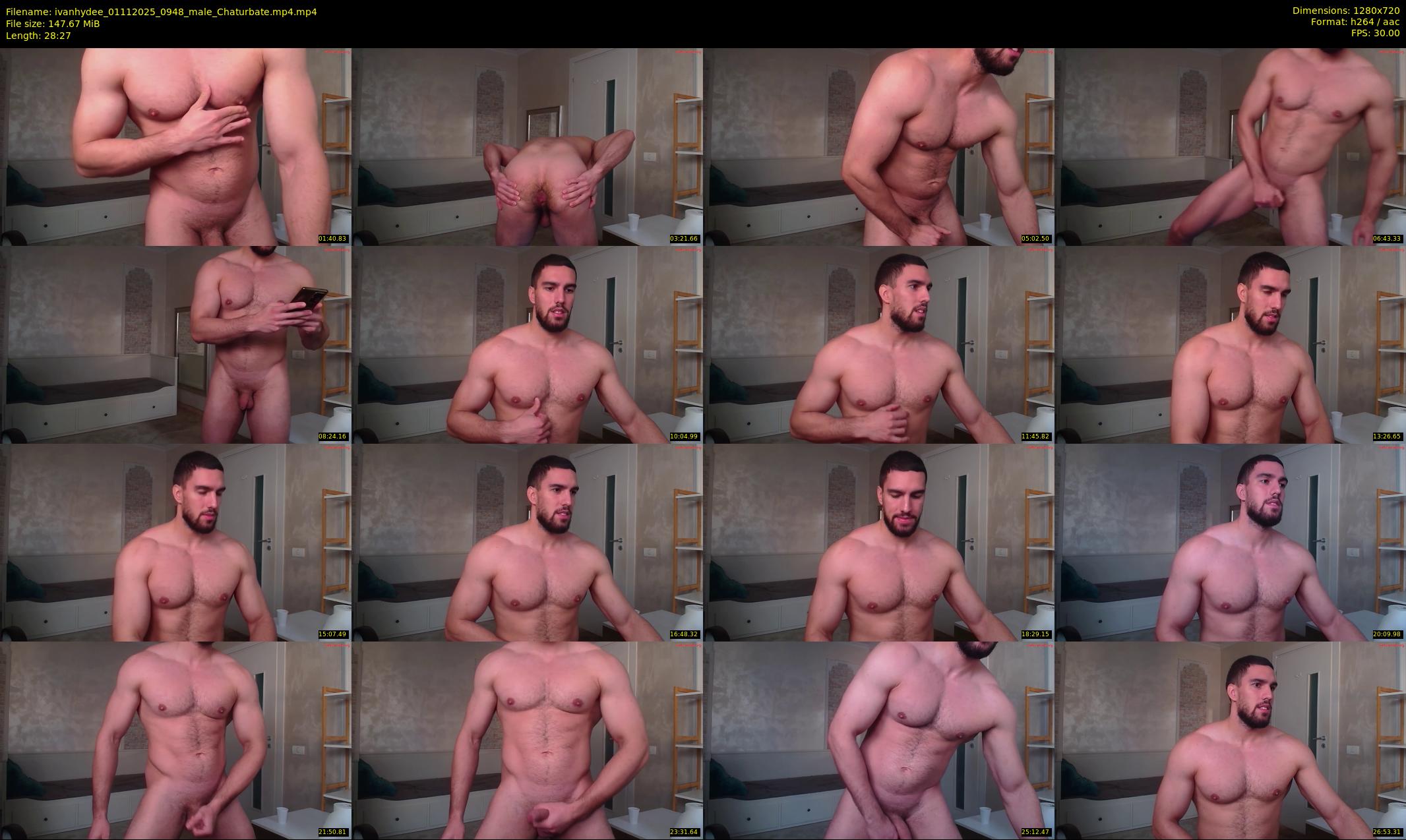 ivanhydee — 29 minute Chaturbate male cam show recording, 720p, Nov 1, 2025
