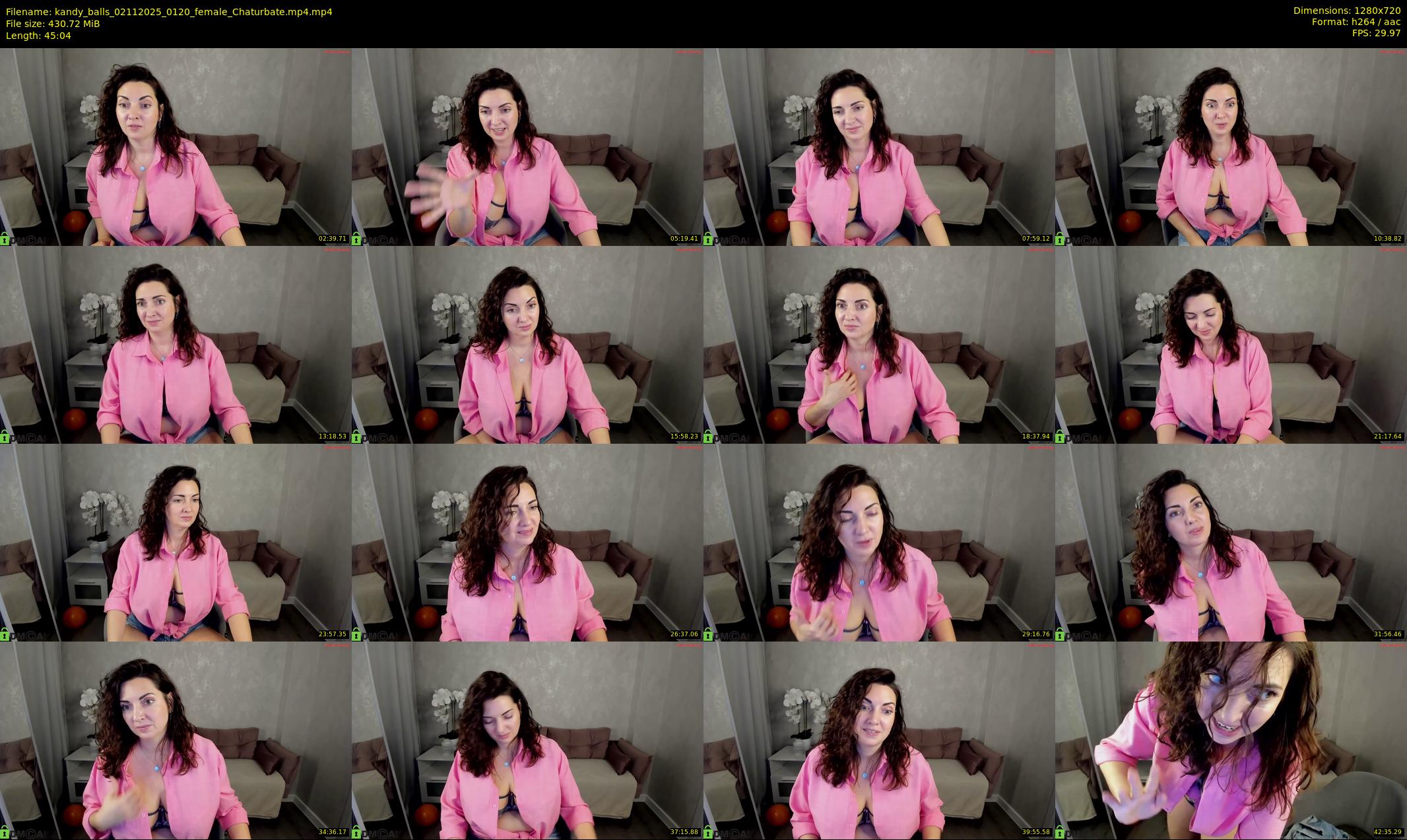 kandy_balls — 46 minute Chaturbate female cam show recording, 720p, Nov 2, 2025