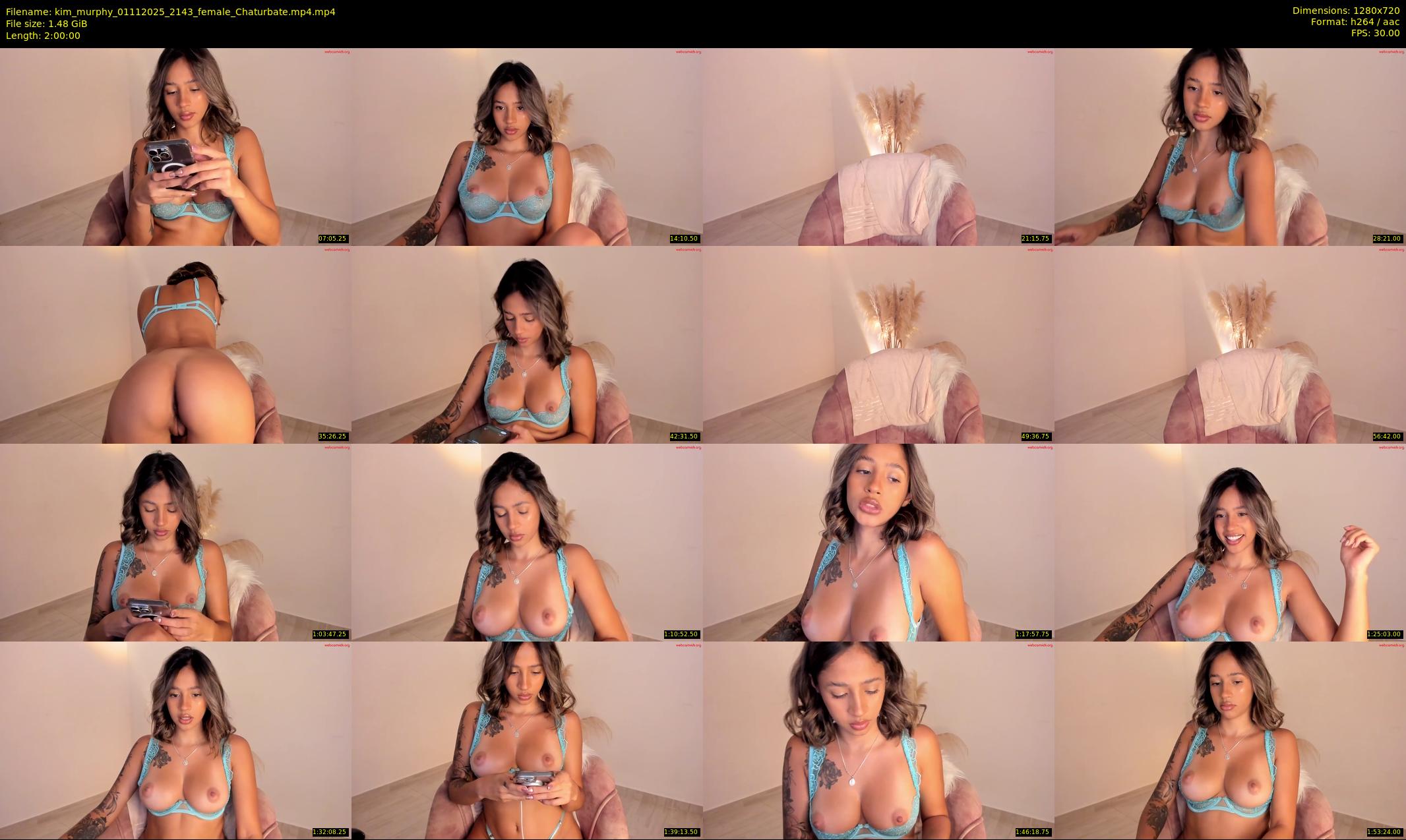 kim_murphy — 120 minute Chaturbate female cam show recording, 720p, Nov 1, 2025