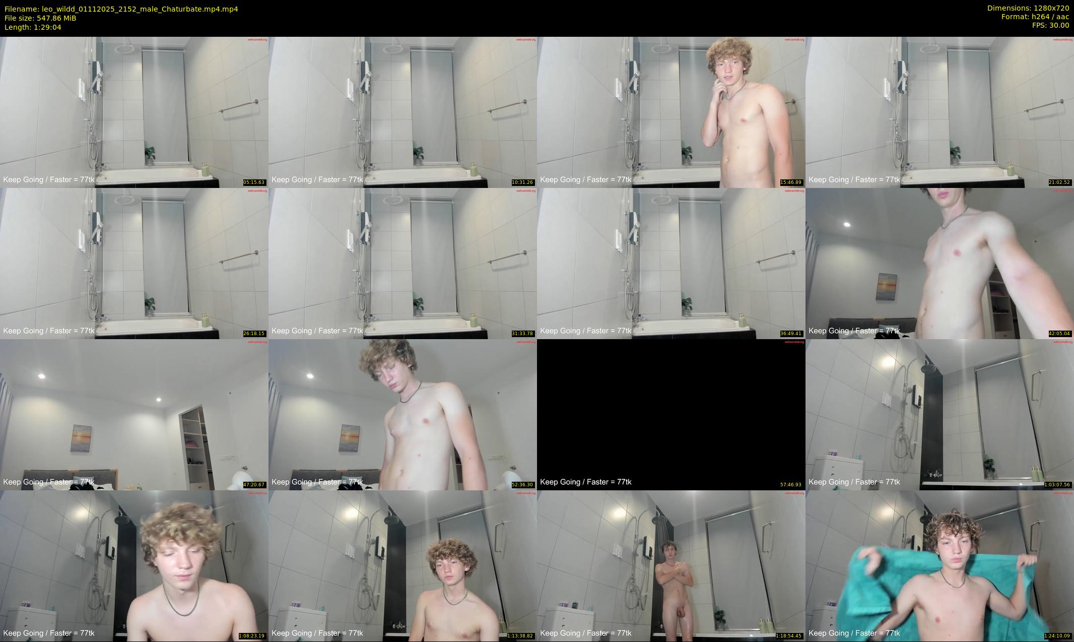 leo_wildd — 90 minute Chaturbate male cam show recording, 720p, Nov 1, 2025