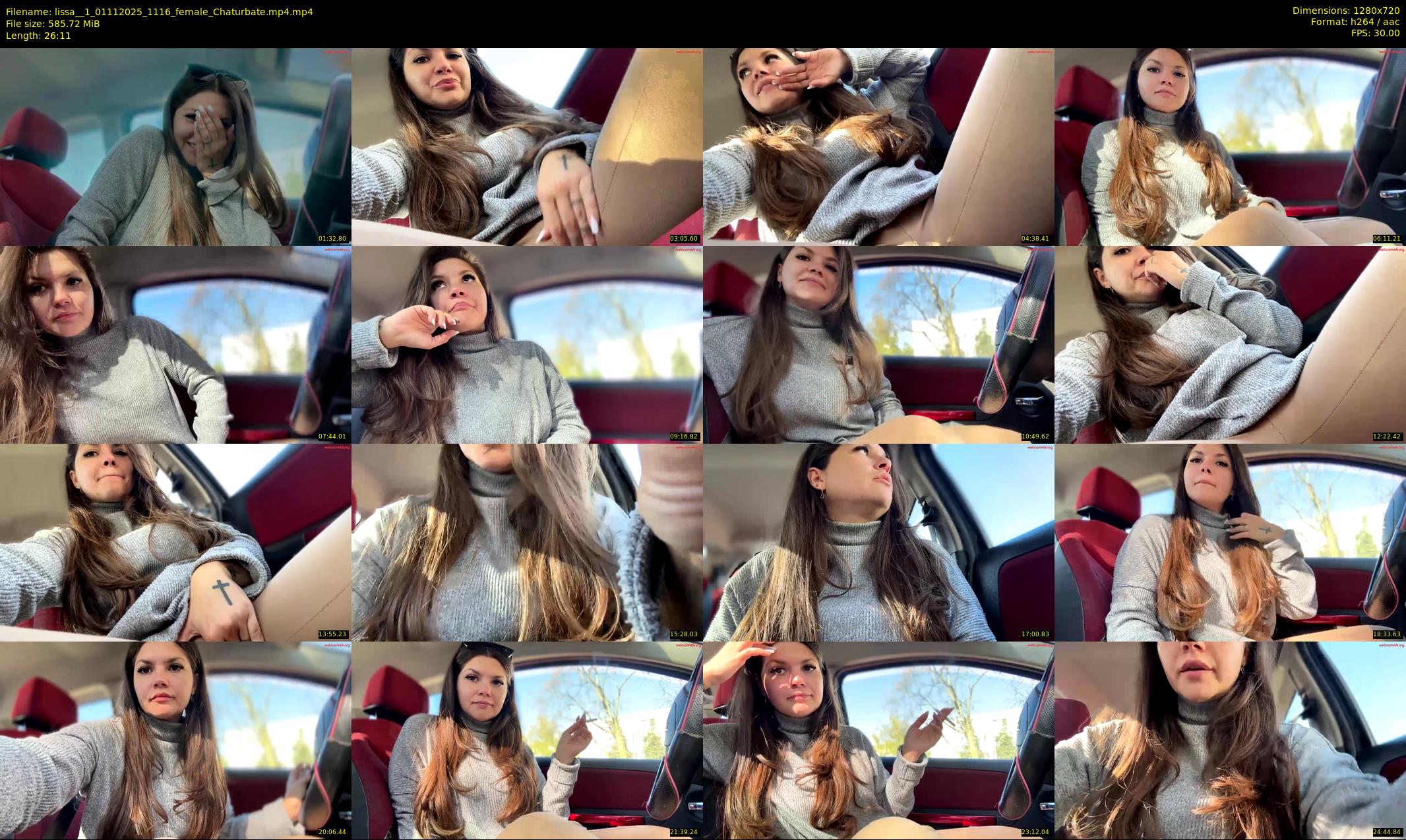 lissa__1 — 27 minute Chaturbate female cam show recording, 720p, Nov 1, 2025