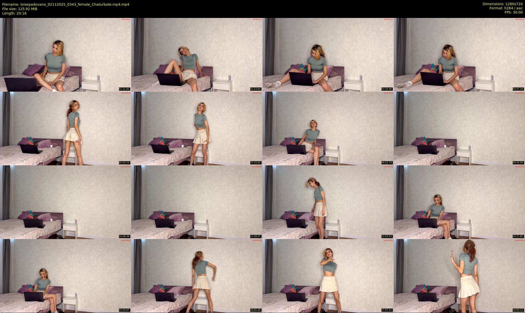 loisepadovano — 21 minute Chaturbate female cam show recording, 720p, Nov 2, 2025