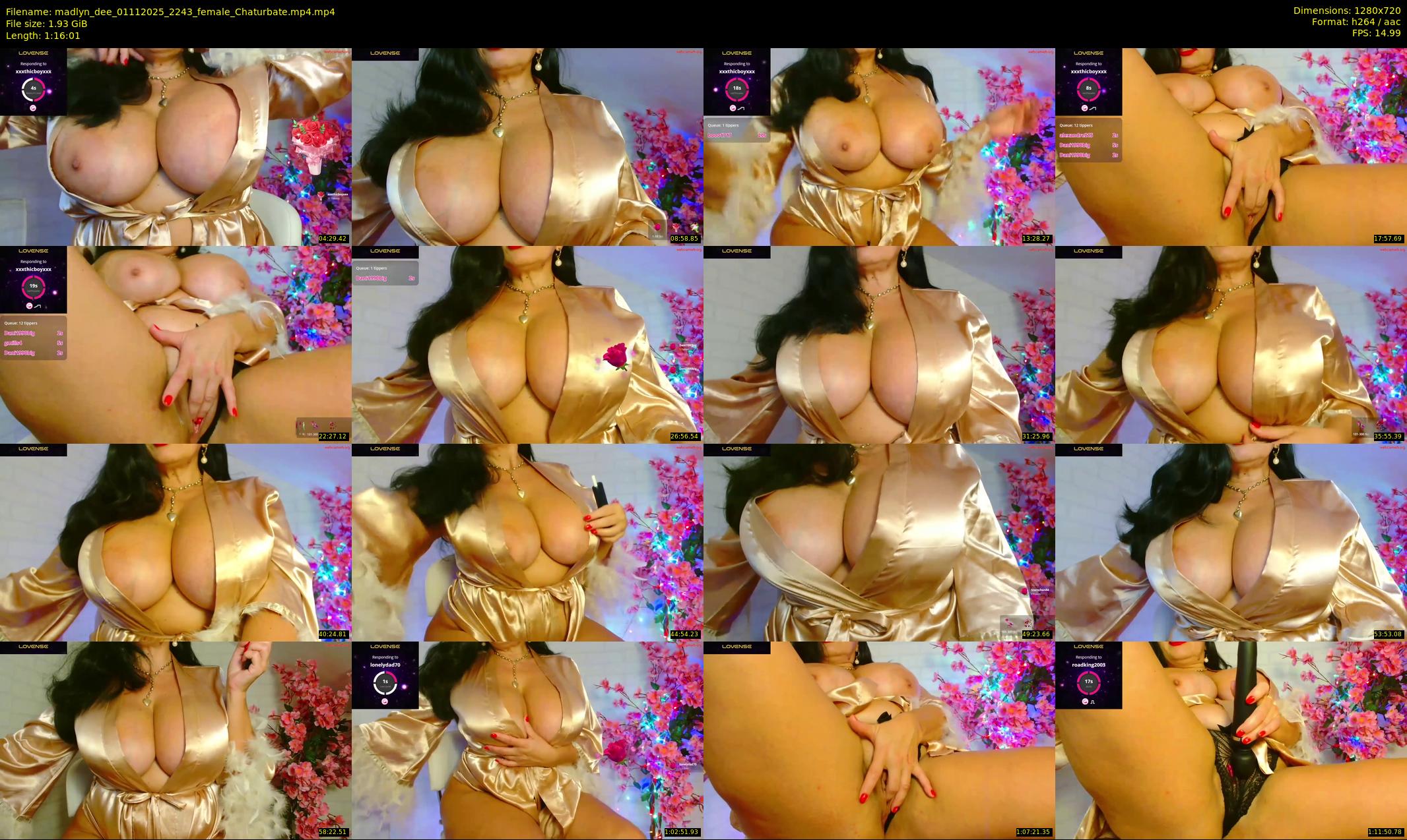 madlyn_dee — 77 minute Chaturbate female cam show recording, 720p, Nov 1, 2025