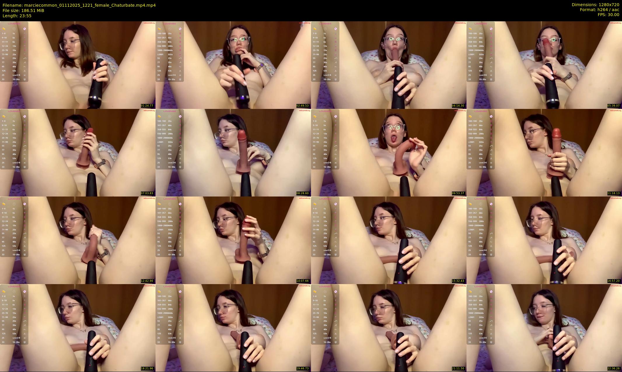 marciecommon — 24 minute Chaturbate female cam show recording, 720p, Nov 1, 2025