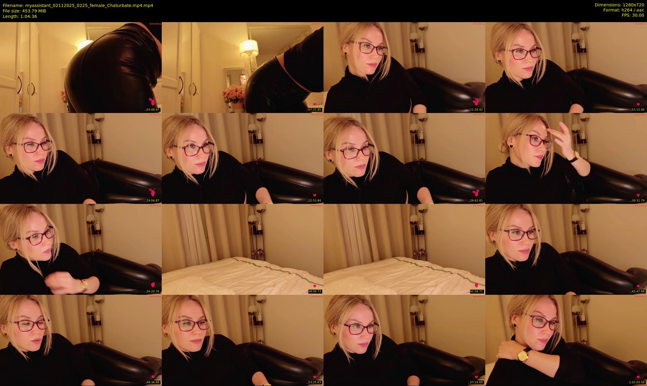 myassistant — 65 minute Chaturbate female cam show recording, 720p, Nov 2, 2025