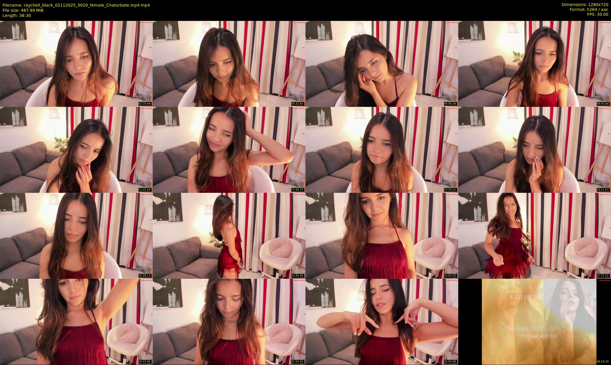 raychell_black — 39 minute Chaturbate female cam show recording, 720p, Nov 2, 2025