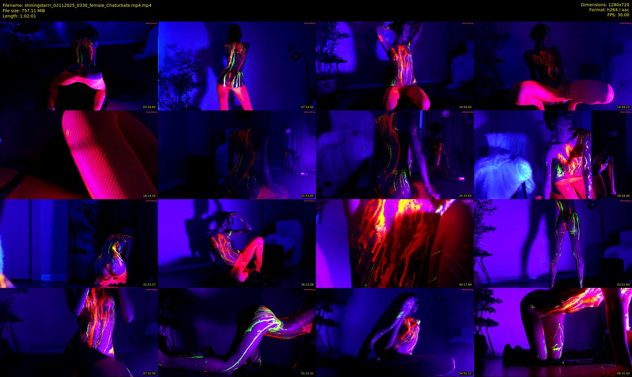 shiningstarrr — 63 minute Chaturbate female cam show recording, 720p, Nov 2, 2025