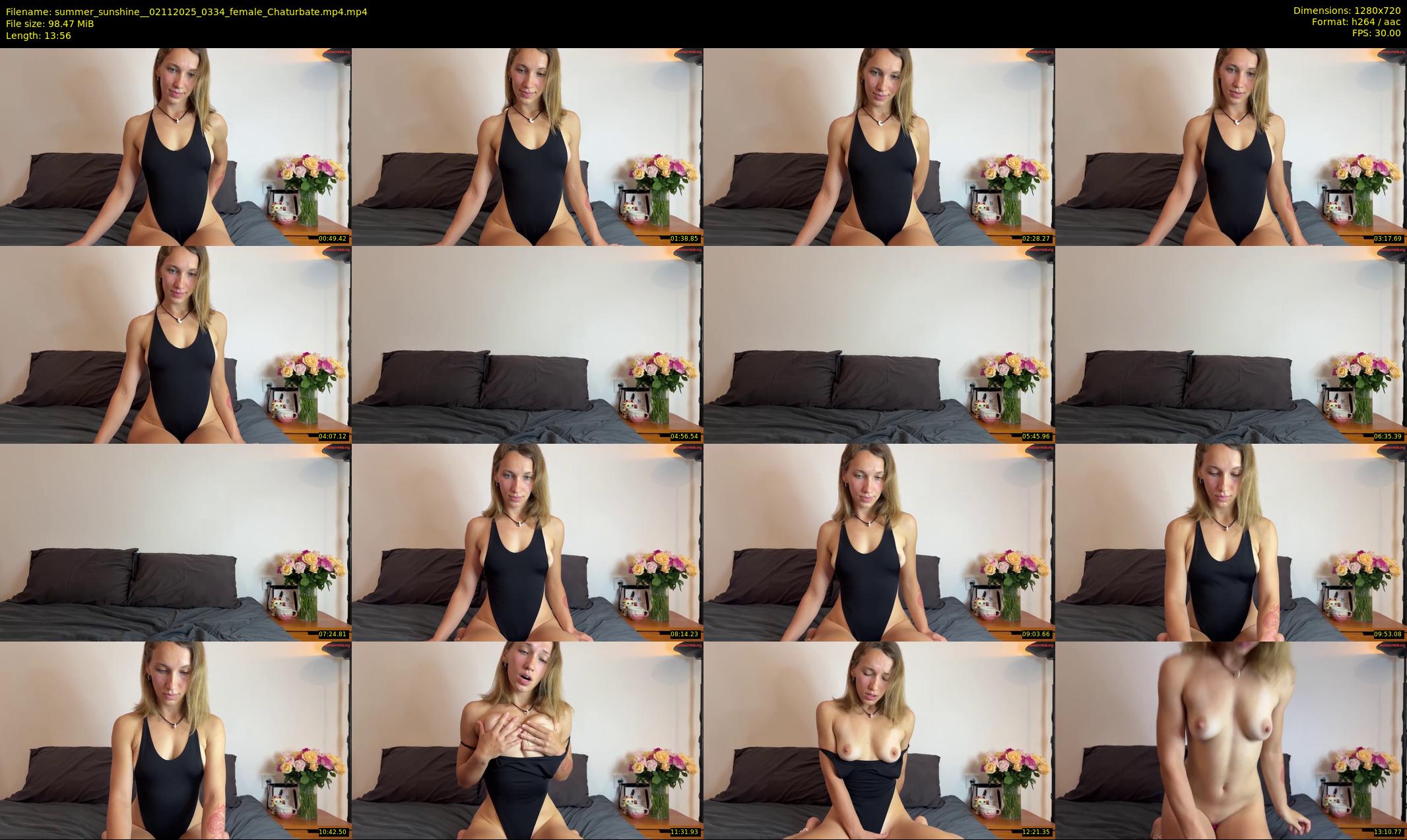 summer_sunshine_ — 14 minute Chaturbate female cam show recording, 720p, Nov 2, 2025