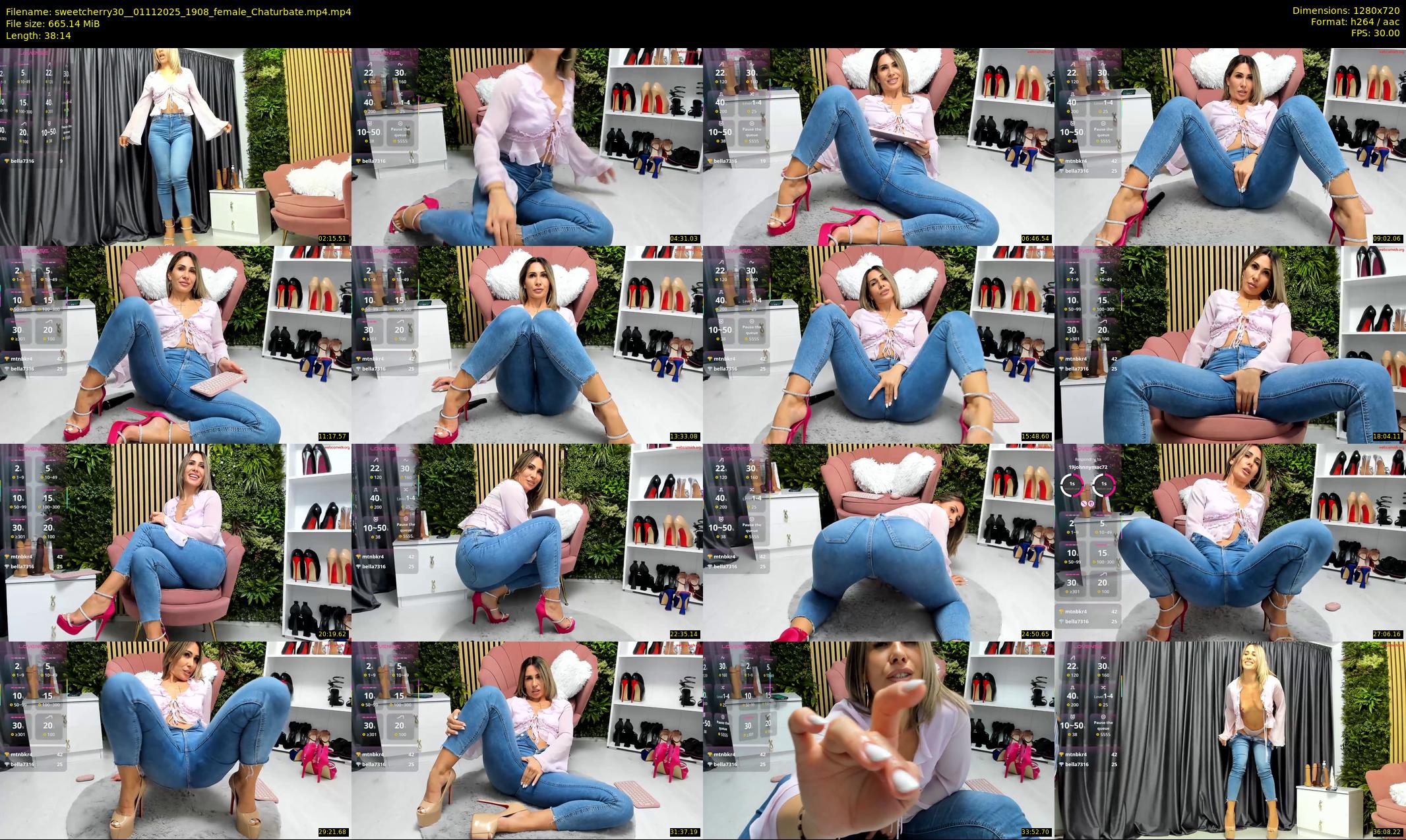 sweetcherry30_ — 39 minute Chaturbate female cam show recording, 720p, Nov 1, 2025