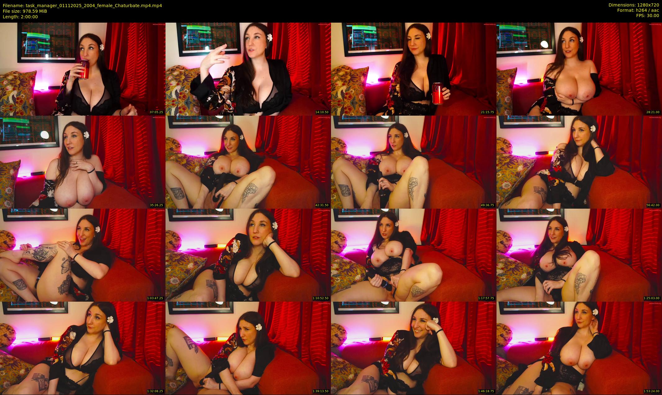task_manager — 120 minute Chaturbate couple cam show recording, 720p, Nov 1, 2025