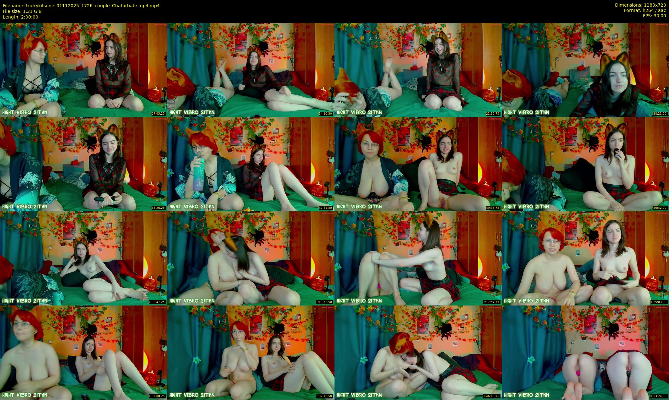 trickykitsune — 120 minute Chaturbate female cam show recording, 720p, Nov 1, 2025