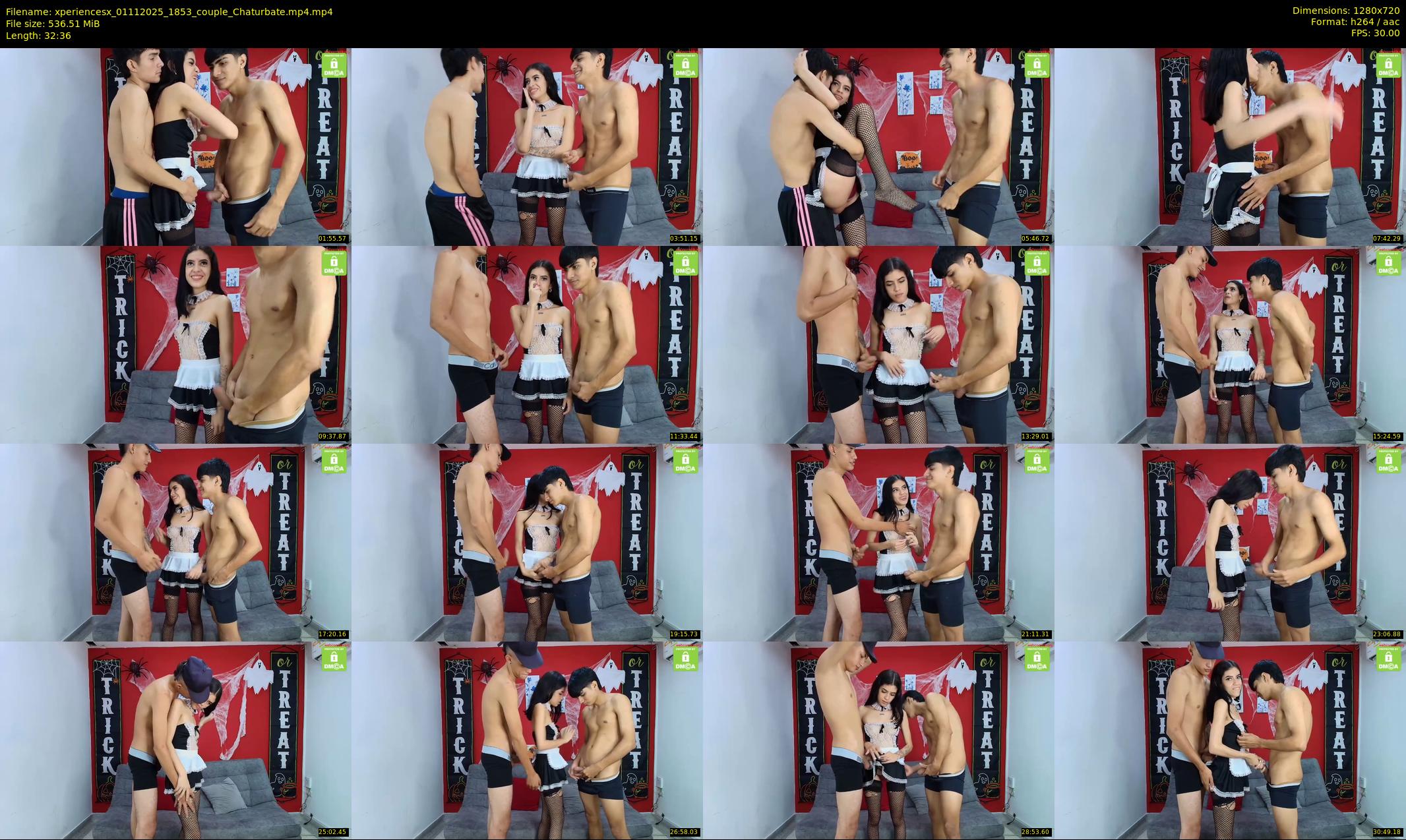 xperiencesx — 33 minute Chaturbate couple cam show recording, 720p, Nov 1, 2025