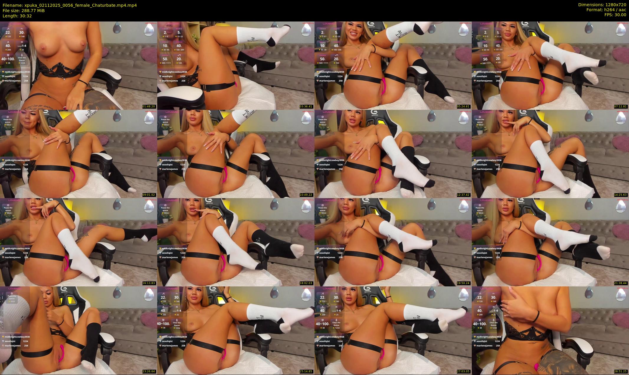 xpuka — 31 minute Chaturbate couple cam show recording, 720p, Nov 2, 2025