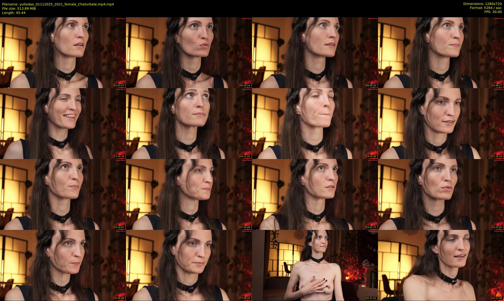yulladao — 46 minute Chaturbate female cam show recording, 720p, Nov 1, 2025