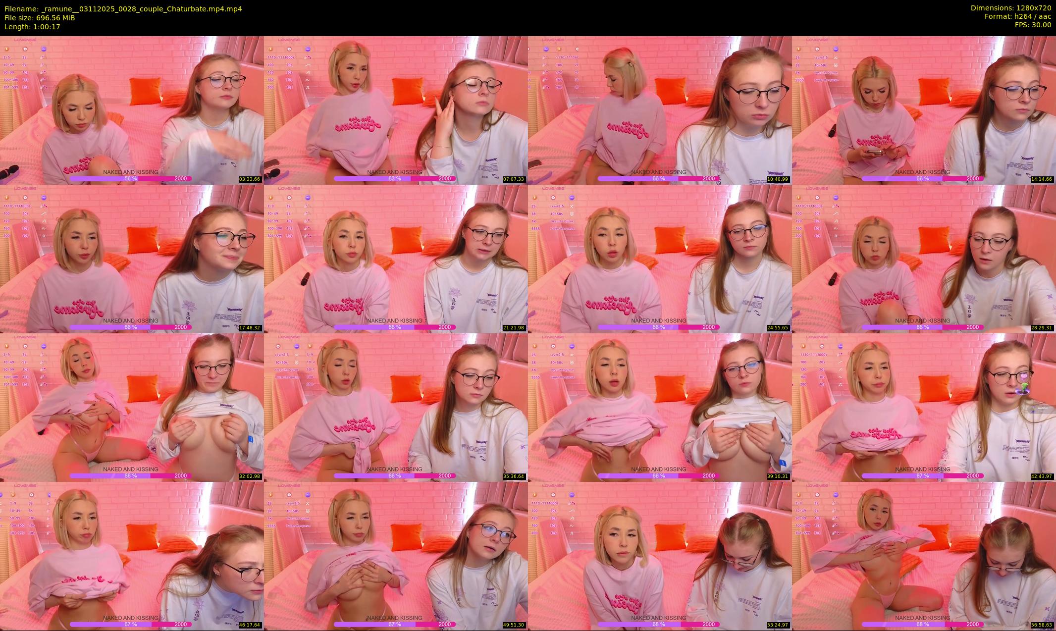 _ramune_ — 61 minute Chaturbate couple cam show recording, 720p, Nov 3, 2025