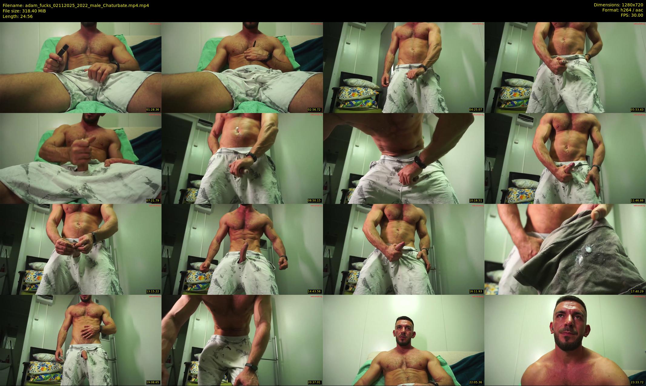 adam_fucks — 25 minute Chaturbate male cam show recording, 720p, Nov 2, 2025