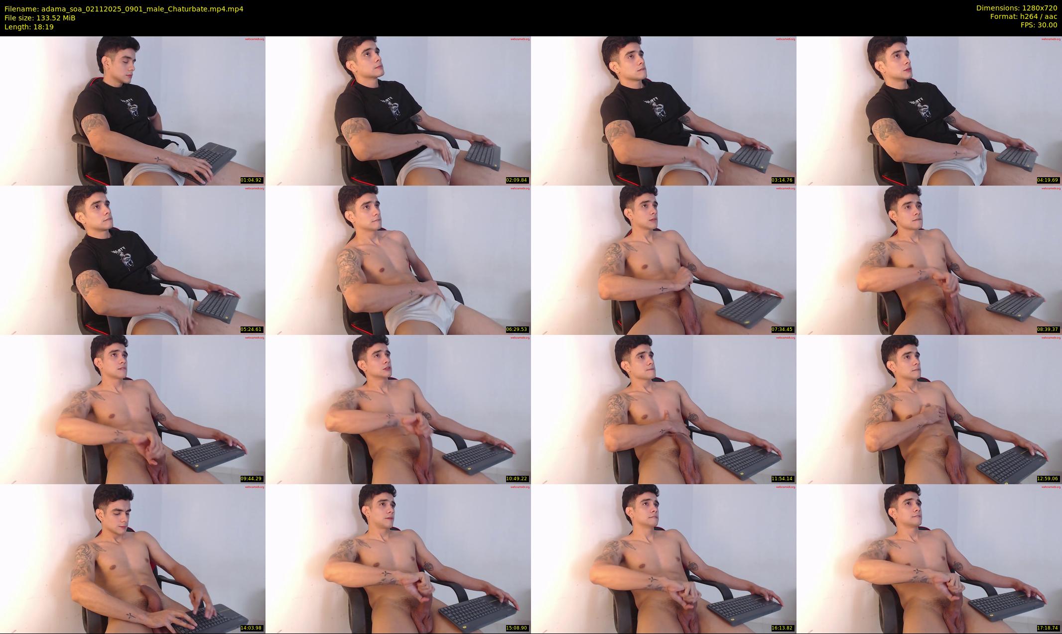 adama_soa — 19 minute Chaturbate male cam show recording, 720p, Nov 2, 2025