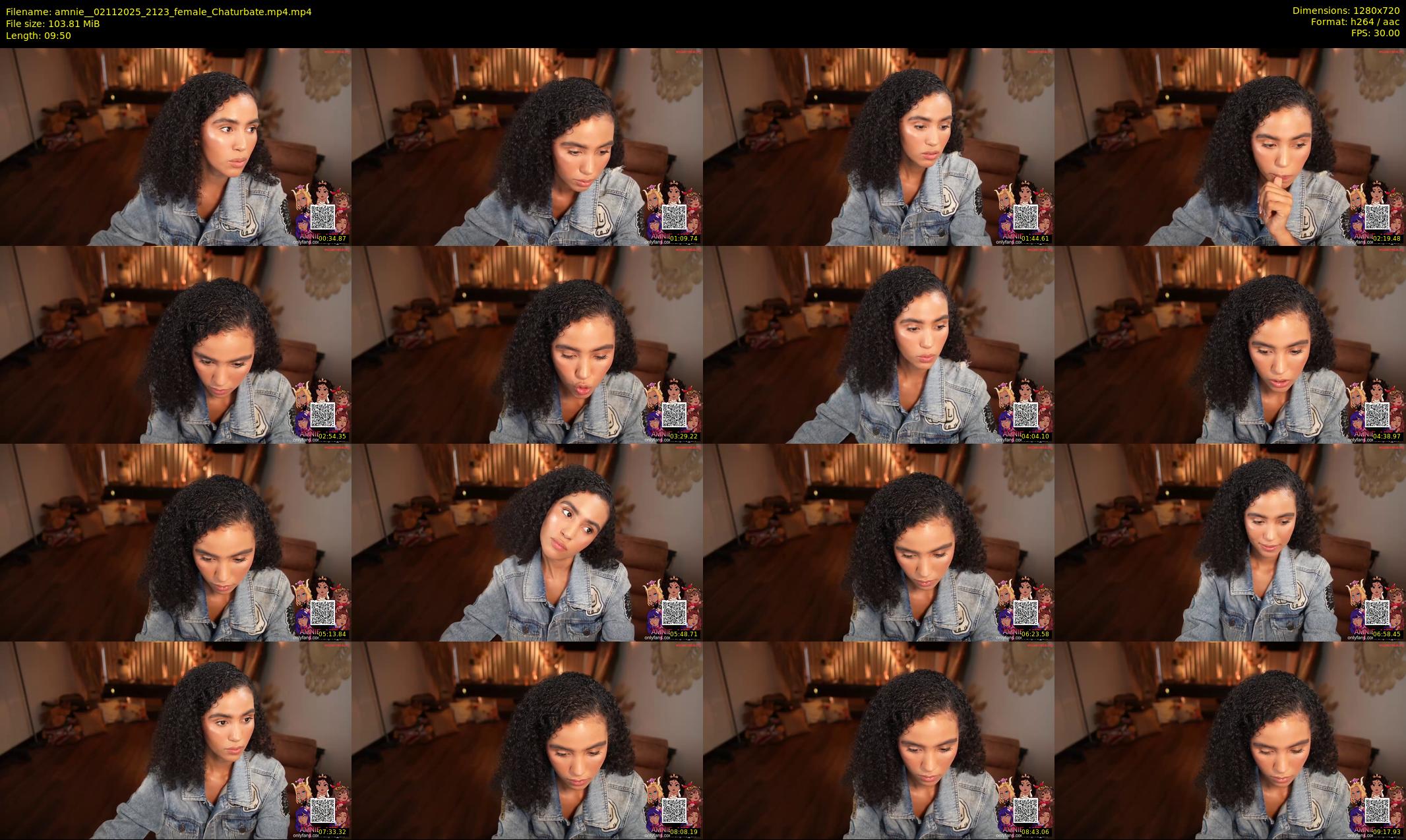 amnie_ — 10 minute Chaturbate female cam show recording, 720p, Nov 2, 2025