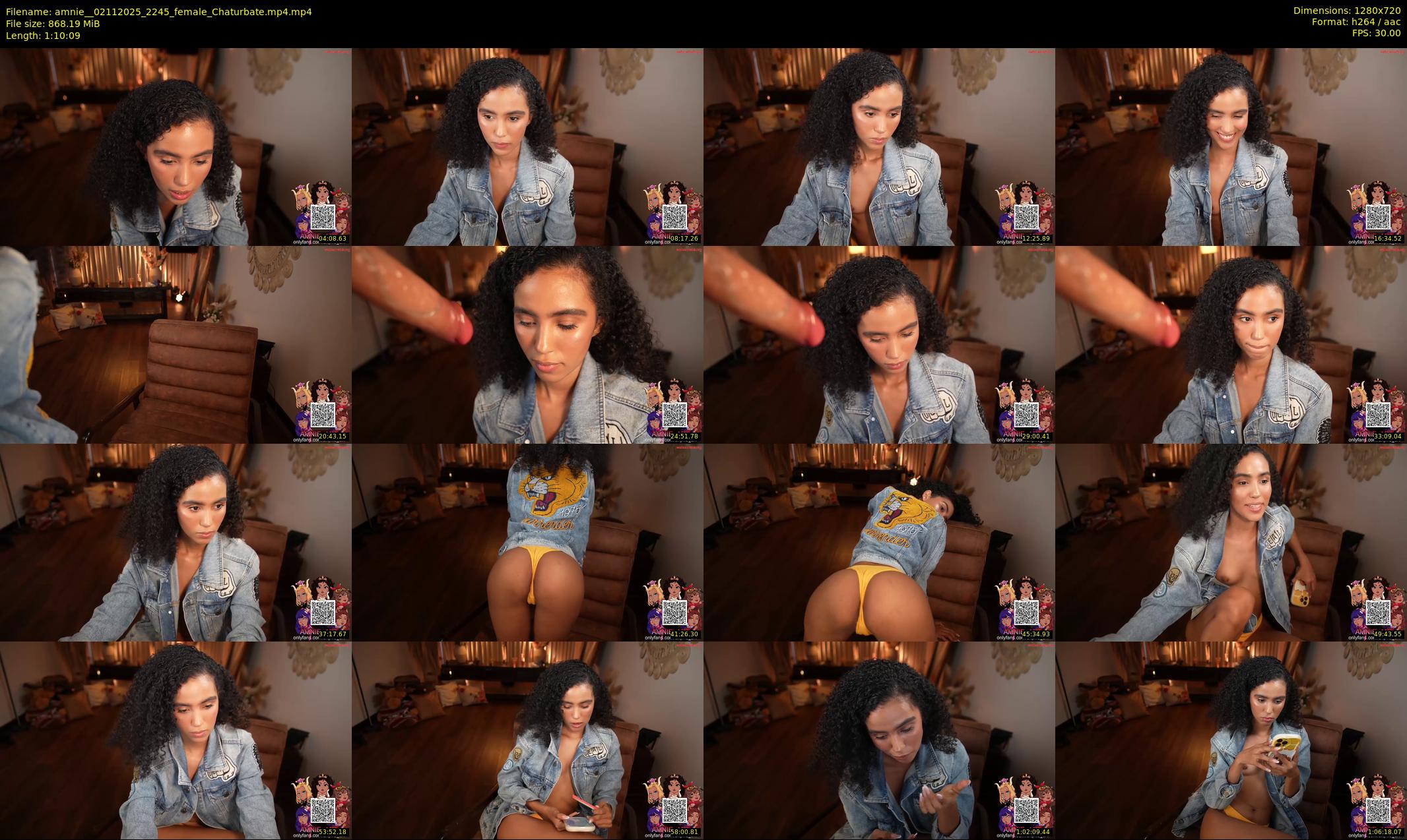 amnie_ — 71 minute Chaturbate female cam show recording, 720p, Nov 2, 2025