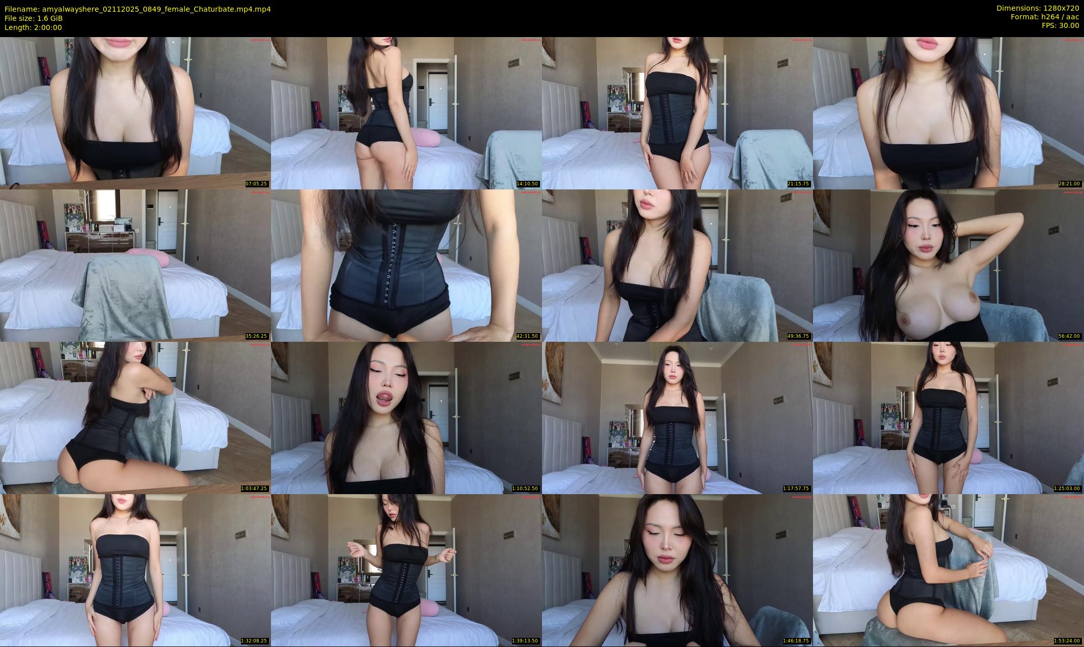 amyalwayshere — 120 minute Chaturbate female cam show recording, 720p, Nov 2, 2025