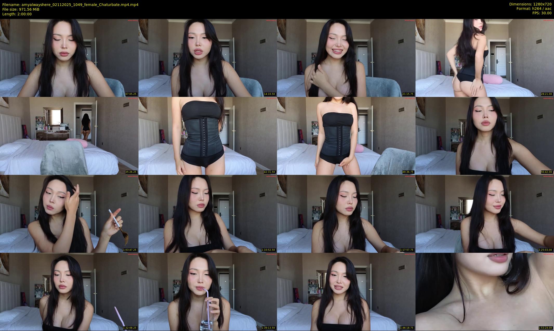 amyalwayshere — 120 minute Chaturbate female cam show recording, 720p, Nov 2, 2025